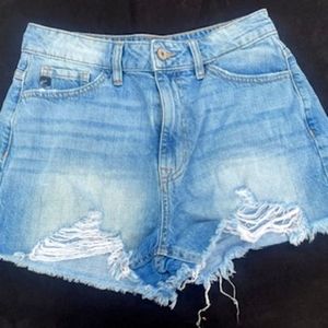 Kancan Women's Jean Cutoff Shorts